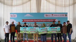Pasar Modal Salurkan Bantuan untuk Pengolahan Sampah di Kabupaten Banyumas
