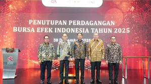 Penutupan Perdagangan Bursa Efek Indonesia Tahun 2025
